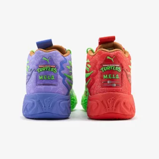 PUMA MB.04 TMNT R&D Fluro Green Pes-PUMA Red-