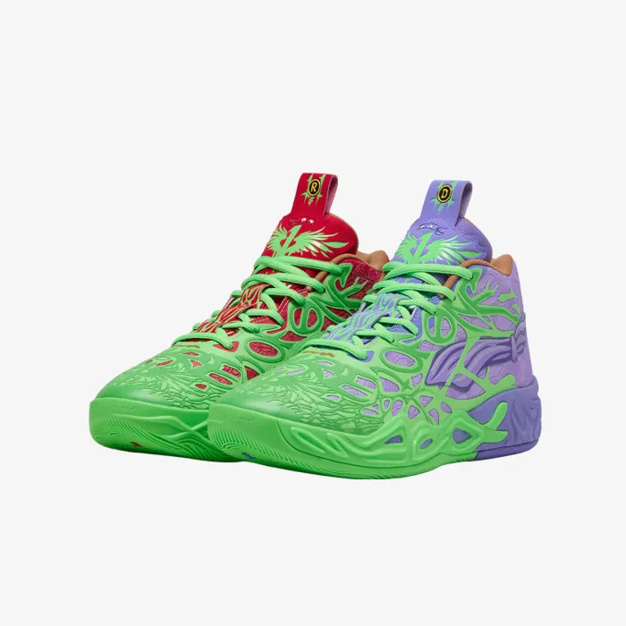 PUMA MB.04 TMNT R&D JR Fluro Green Pes-PUMA R 