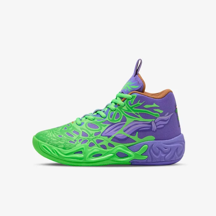 PUMA MB.04 TMNT R&D JR Fluro Green Pes-PUMA R 