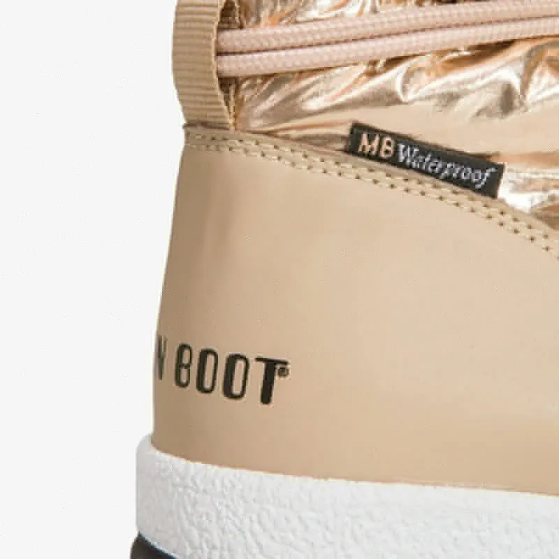 MOON BOOT MOON BOOT JR GIRL LOW NYL ROSE GOLD 36-3
