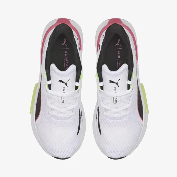 PWRFRAME TR WN S PUMA WHITE-FIZZY APPLE 