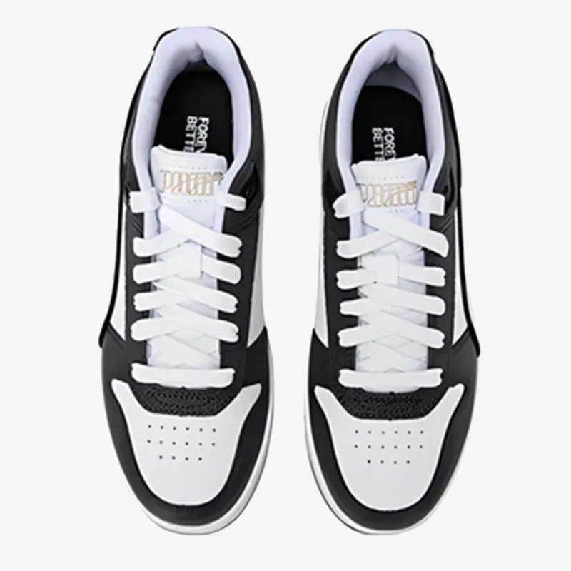 PUMA RBD Game Low PUMA White-Vapor Gray-Dark