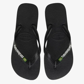 HAVAIANAS HAV. BRASIL LOGO BLACK/BLACK I25 