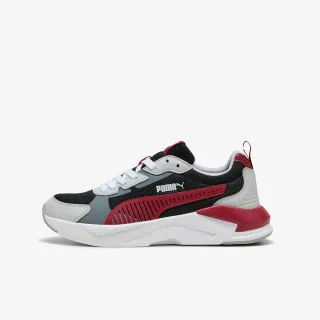 PUMA X-Ray 3 LT Jr PUMA Black-Dark Crimson-Co