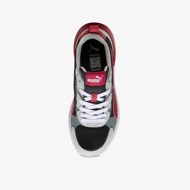 PUMA X-Ray 3 LT Jr PUMA Black-Dark Crimson-Co