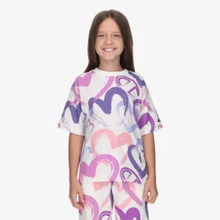 CHAMPION ALL OVER HEART T-SHIRT 
