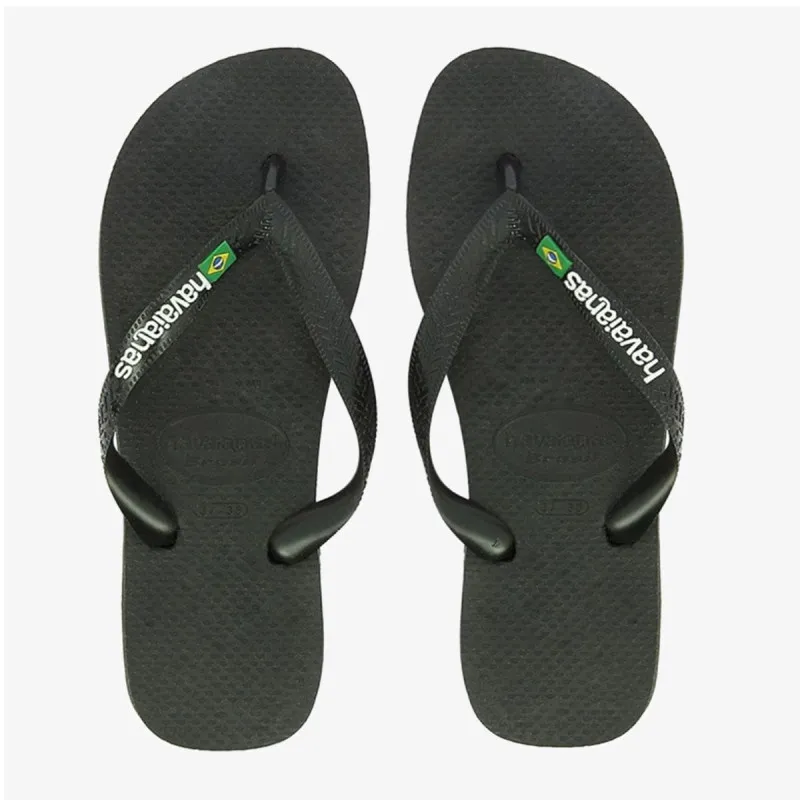 HAVAIANAS HAV. BRASIL LOGO BLACK 