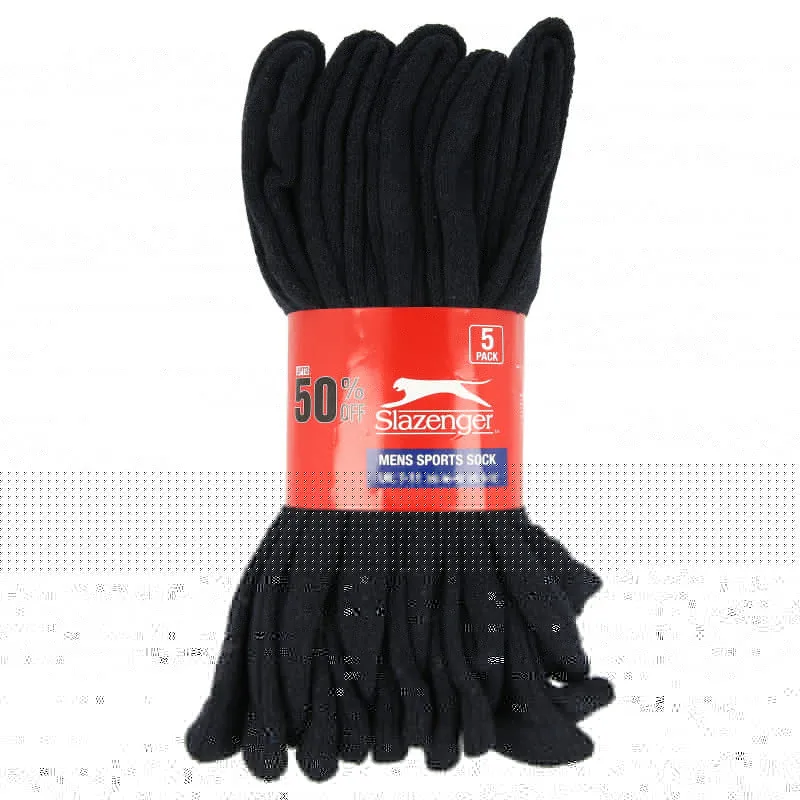 SLAZENGER Slaz 5PK Crew Sock Sn00 