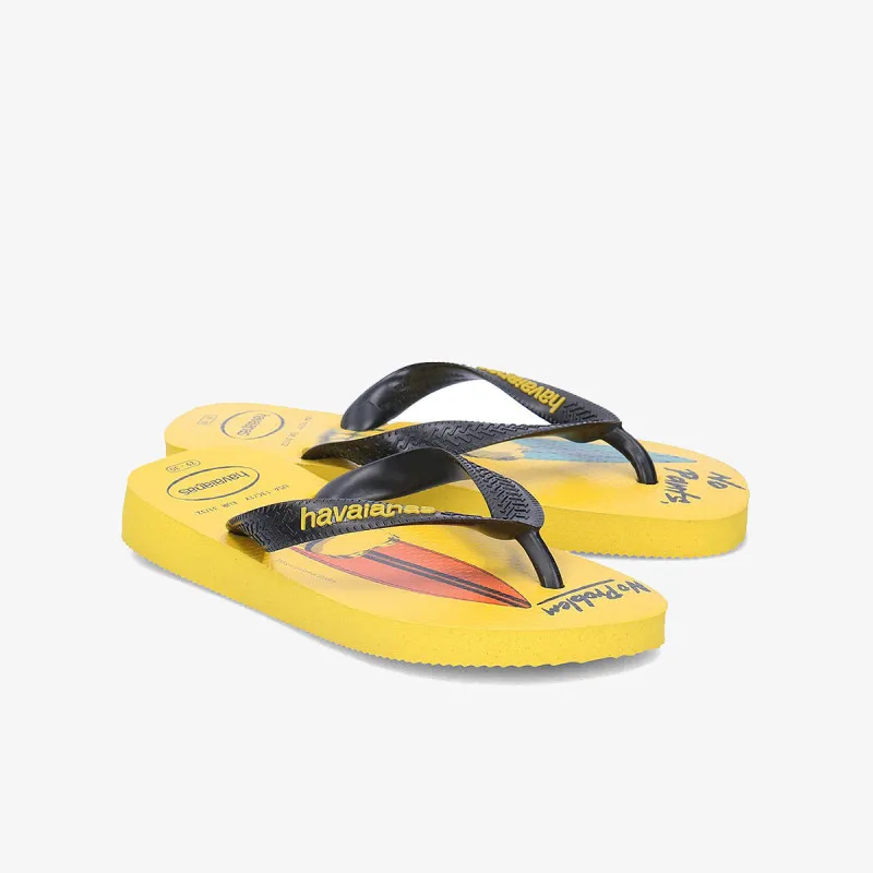 HAVAIANAS KIDS MINIONS CITRUS BLACK