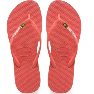 HAVAIANAS SLIM BRASIL LOGO CORALNEW 