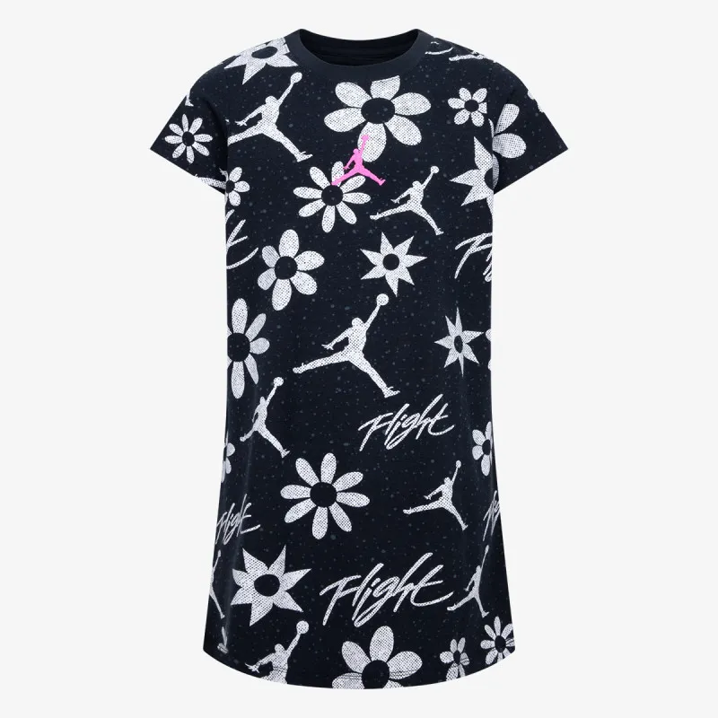 JORDAN JDG FLORAL FLIGHT AOP DRESS 