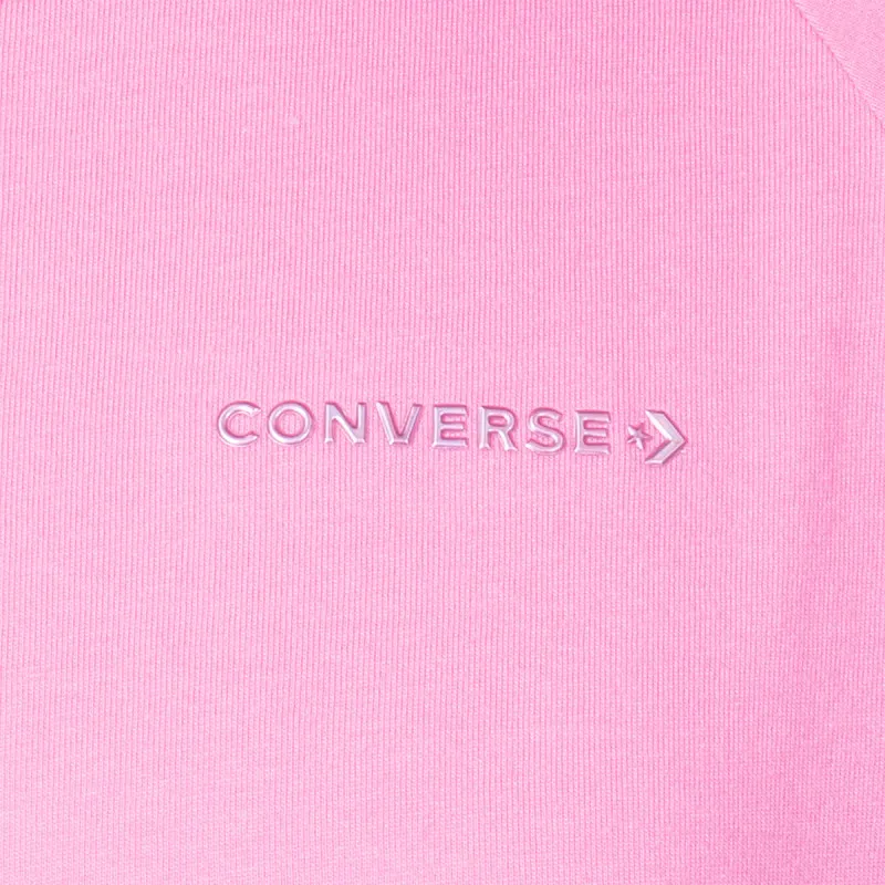 CONVERSE CNVG RAGLAN HI LOW KNIT TOP 