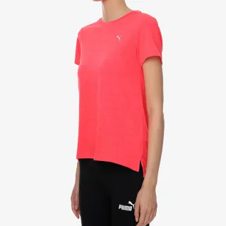 PUMA PUMA RUN FAVORITE HEATHER SS TEE W