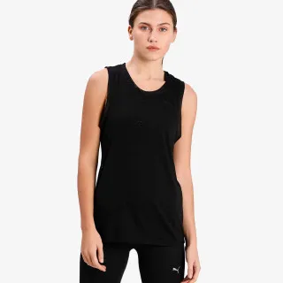 PUMA STUDIO BURNOUT TANK PUMA BLACK-BURN OUT