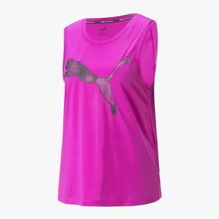 PUMA TRAIN FAVORITE CAT MUSCLE TANK 
