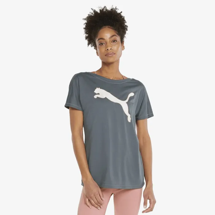 PUMA TRAIN FAVORITE JERSEY CAT TEE 