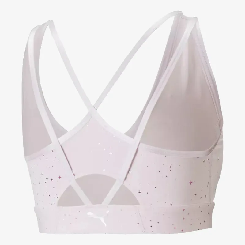 PUMA MID IMPACT STARDUST CRYSTALLINE BRA