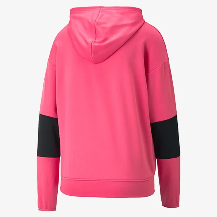 PUMA TRAIN ALL DAY HOODIE SUNSET PINK 