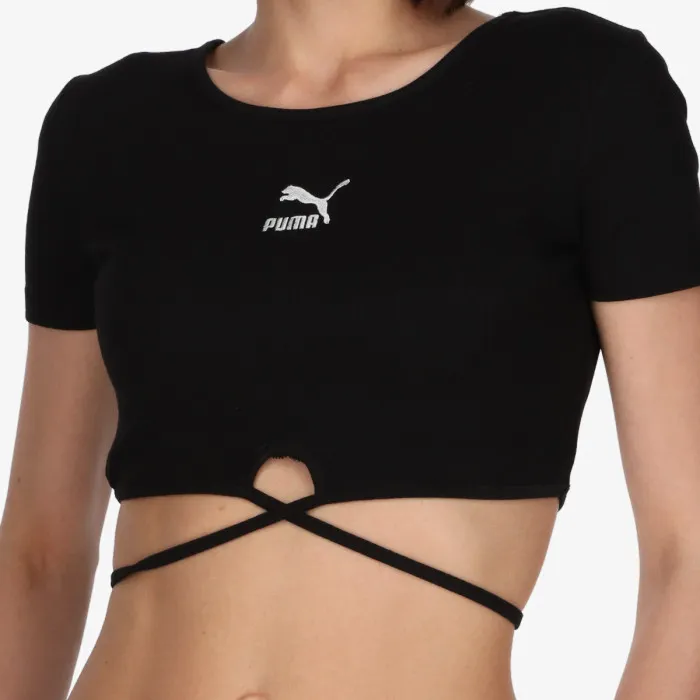 PUMA Classics Ribbed Tee 