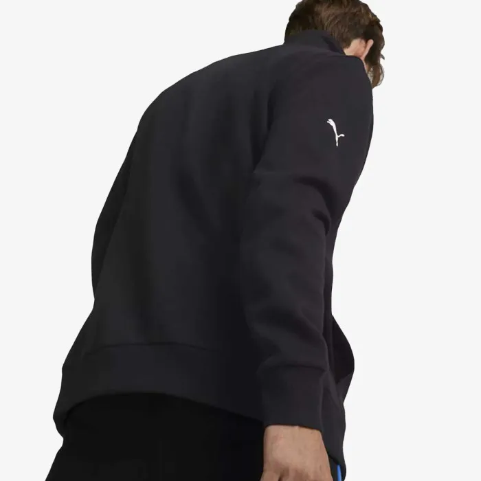 PUMA BMW MMS ESS FLEECE JKT COTTON BLACK 