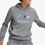 BMW MMS ESS FLEECE HOODIE MEDIUM GRAY HE 