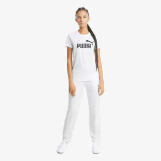 PUMA ESS LOGO TEE PUMA WHITE