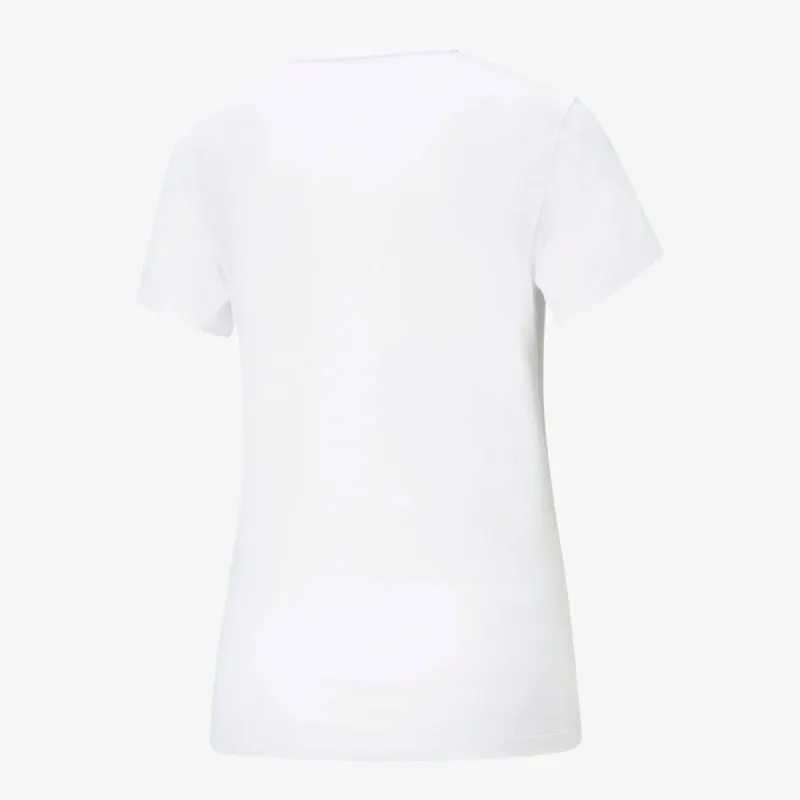 PUMA ESS LOGO TEE PUMA WHITE