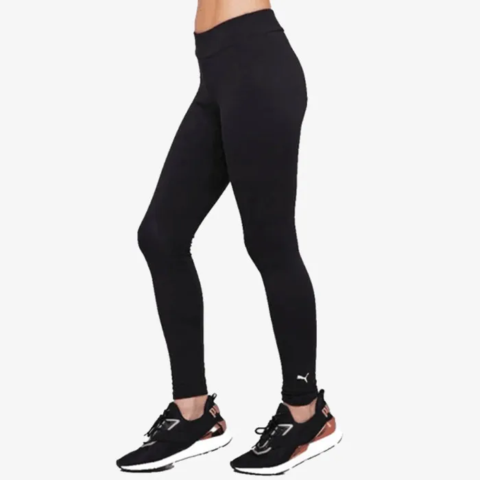 PUMA ESS LOGO LEGGINGS BLACK 