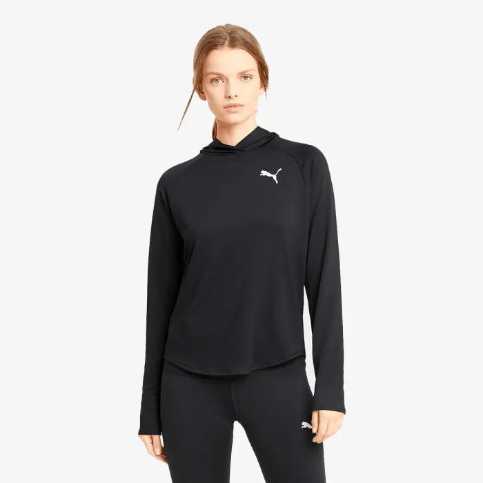 PUMA ACTIVE HOODIE BLACK 