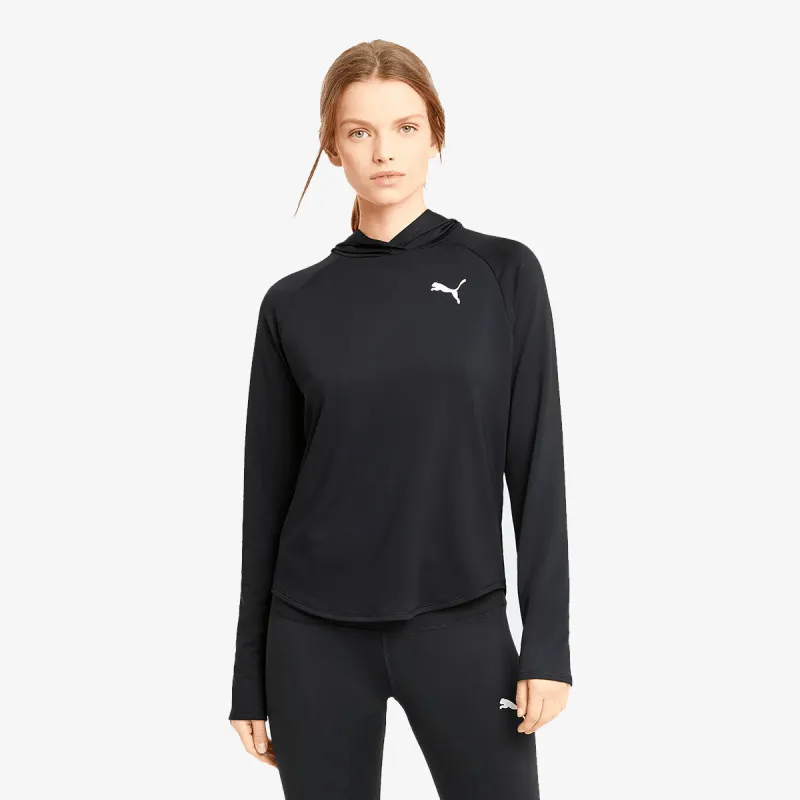 PUMA ACTIVE HOODIE BLACK