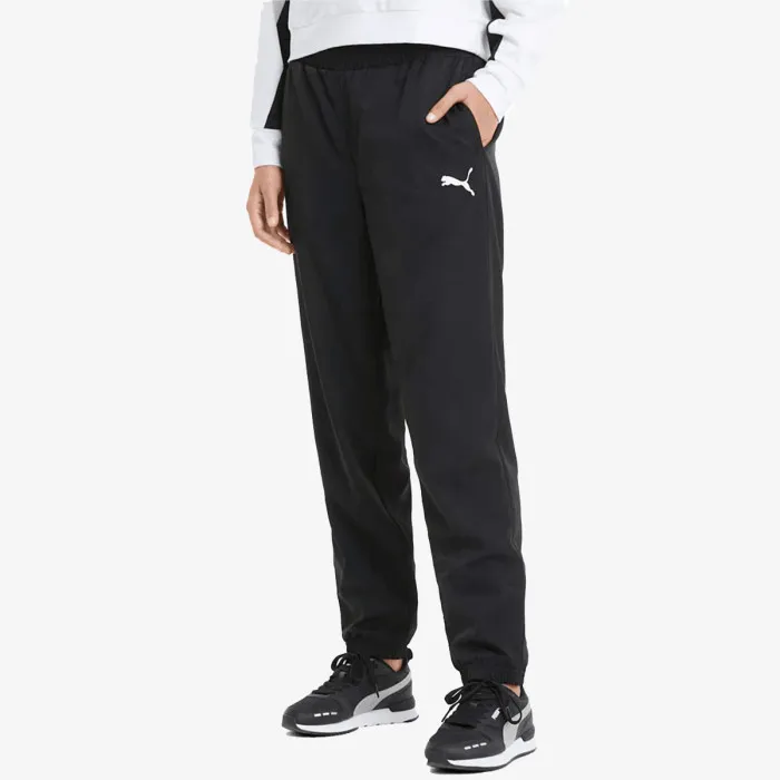 PUMA ACTIVE WOVEN PANTS BLACK 