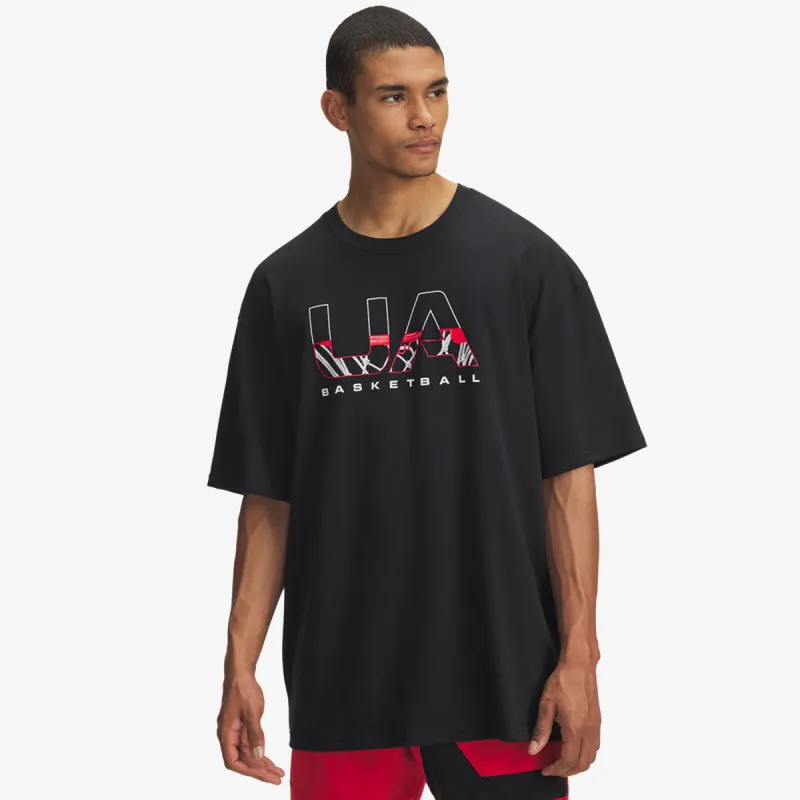 UNDER ARMOUR UA M HWT Hoops Branded SS 