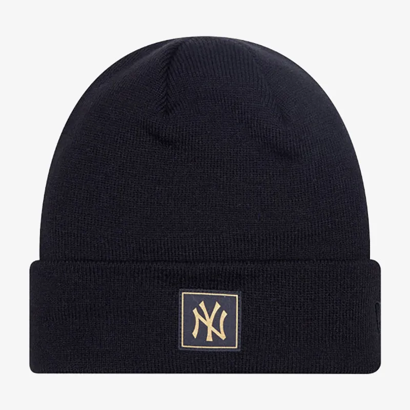NEW ERA KAPA METALLIC BADGE CUFF KNIT NEYYAN ŠT: