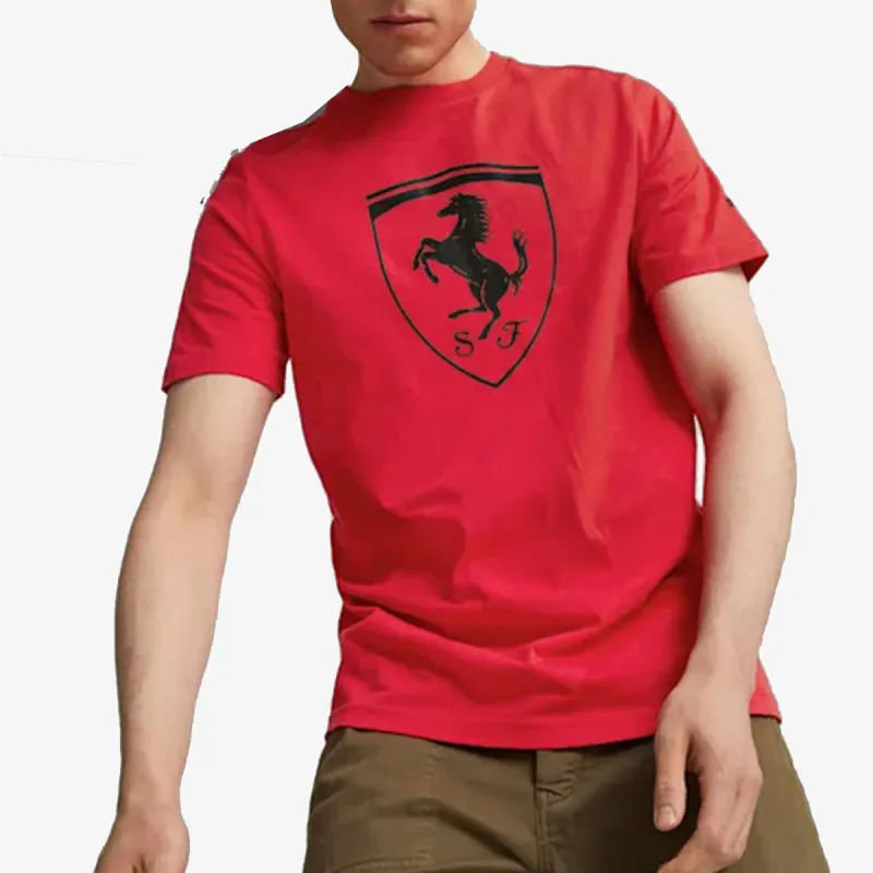 PUMA PUMA Ferrari Race tonal Big Shield Tee