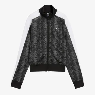 PUMA T7 Snake AOP Short Track Jacket 