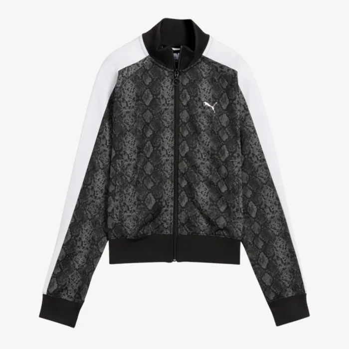 PUMA T7 Snake AOP Short Track Jacket 