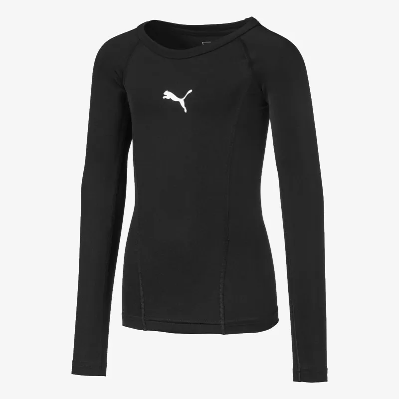 PUMA LIGA BASELAYER TEE LS JR PUMA BLACK