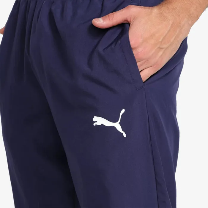 PUMA TEAMRISE SIDELINE PANTS PEACOAT-PUMA WHI 