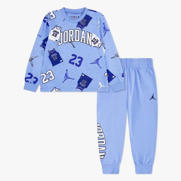 JORDAN JDN MJ 23 JERSEY LS PANT  SET 