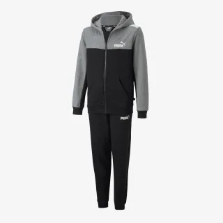PUMA ESS+ BLOCK HOODED SUIT 