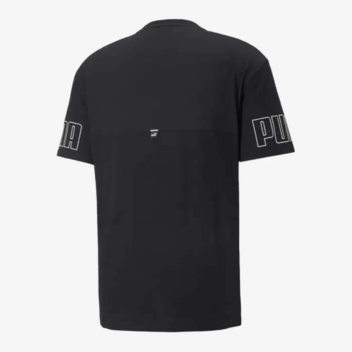 PUMA POWER COLORBLOCK TEE 