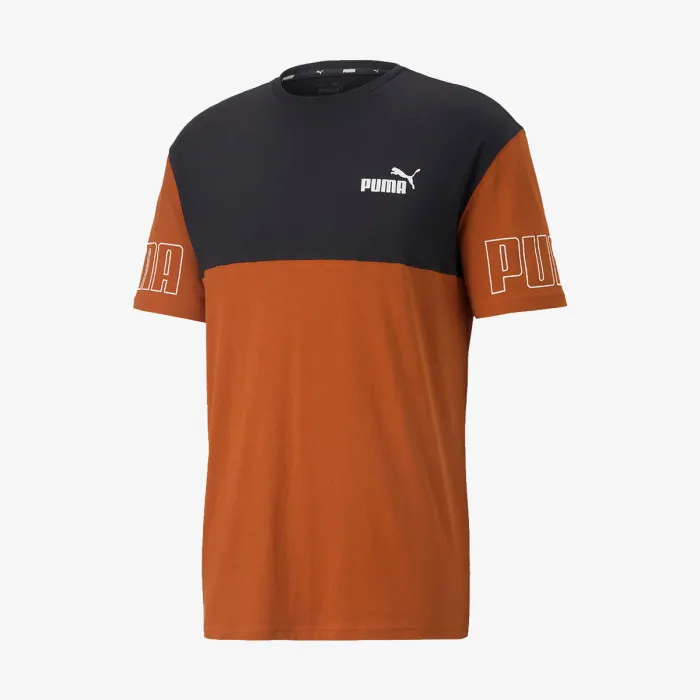 PUMA POWER COLORBLOCK TEE 