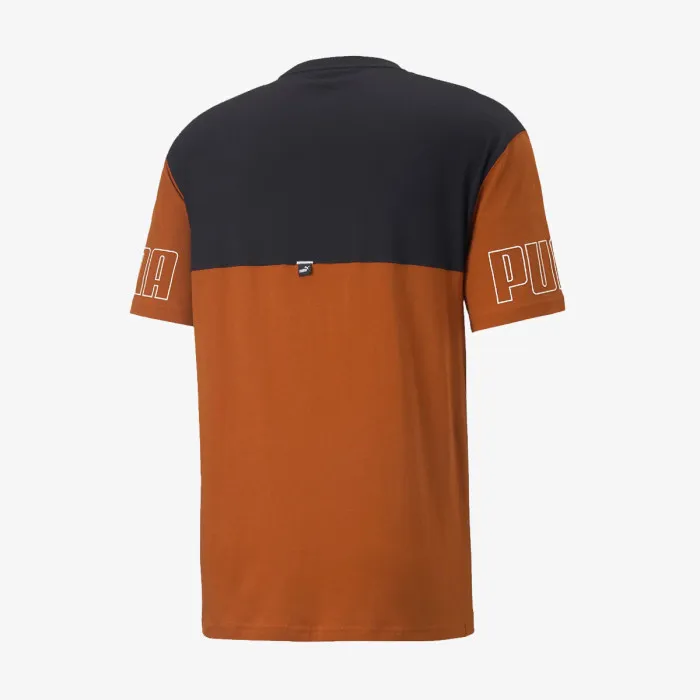 PUMA POWER COLORBLOCK TEE 