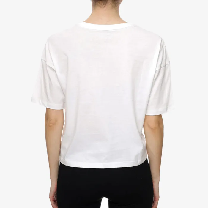 PUMA FLORAL VIBES CROPPED TEE 
