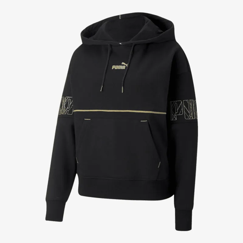 PUMA POWER DECO GLAM HOODIE