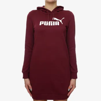 PUMA ESS Logo Hooded Dress FL 