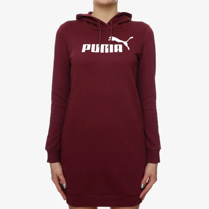 PUMA ESS Logo Hooded Dress FL 