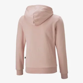 PUMA ESS+ LOGO FULL-ZIP HOODIE FL G ROSE QUAR