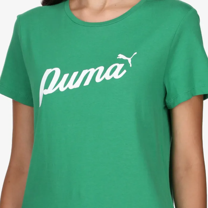 PUMA PUMA ESS+ BLOSSOM Script Tee 