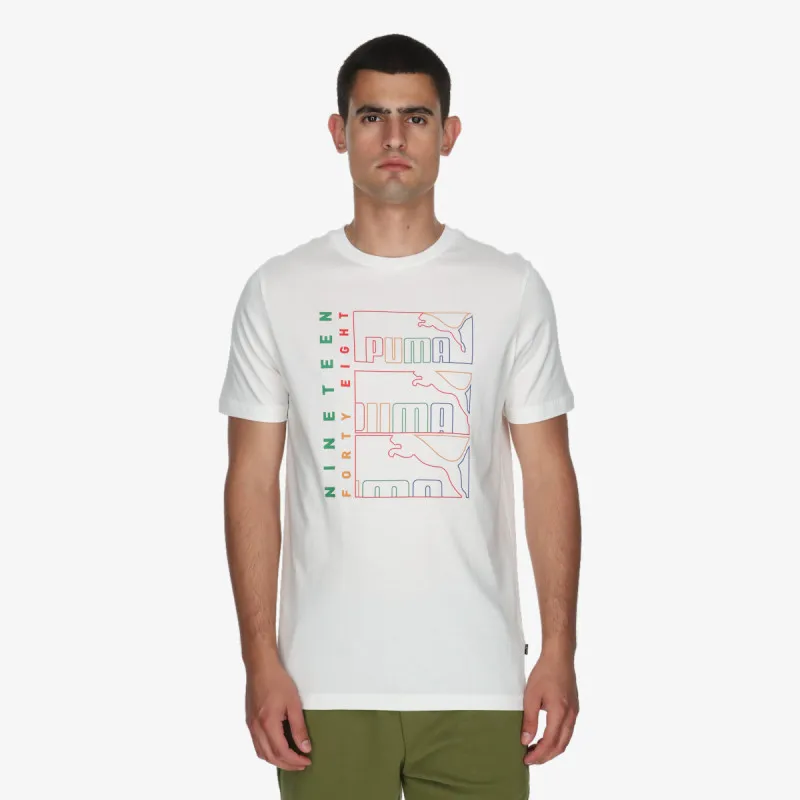 PUMA PUMA GRAPHICS Triple No. 1 Logo Tee 